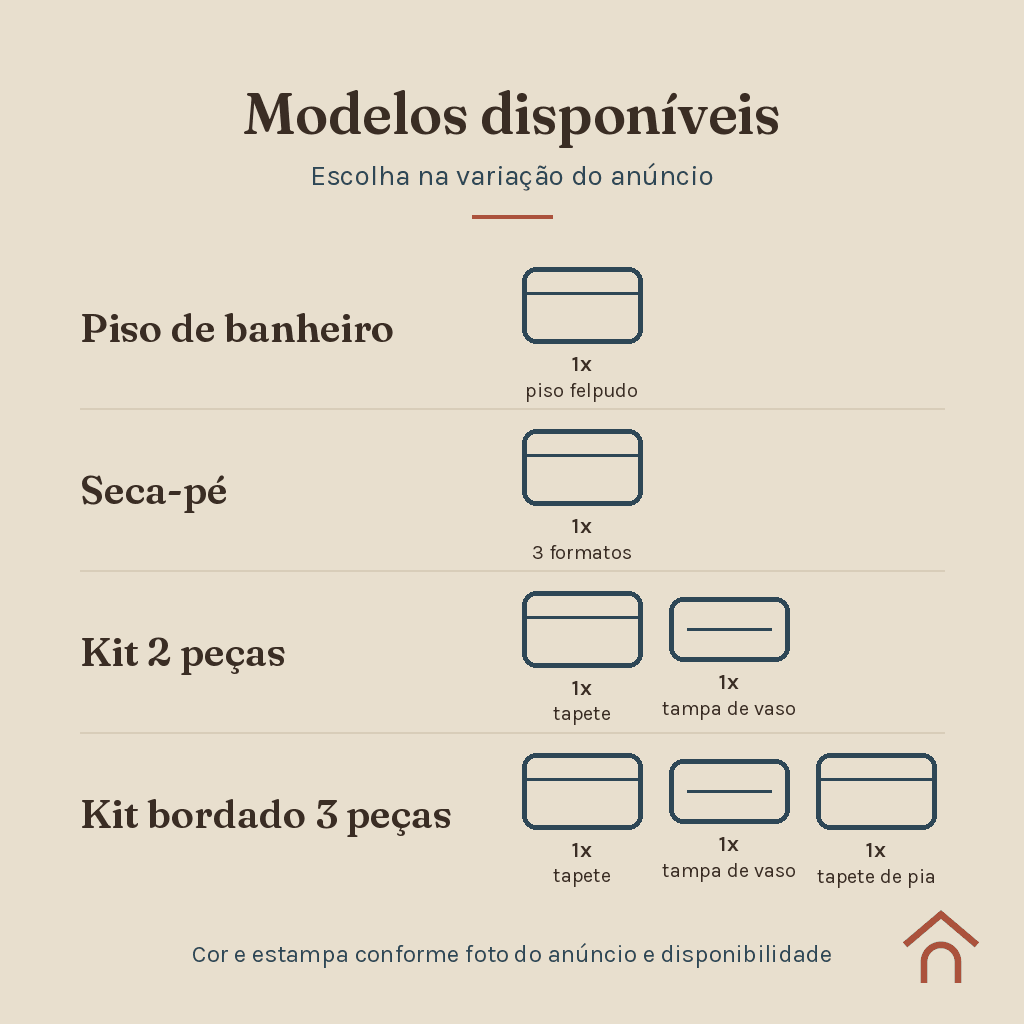 Tapetes de Banheiro — foto 4 de 7